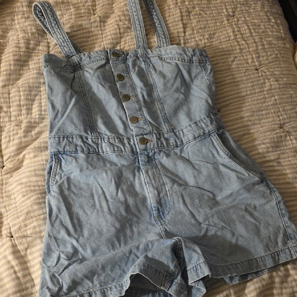 Womens Denim One Piece